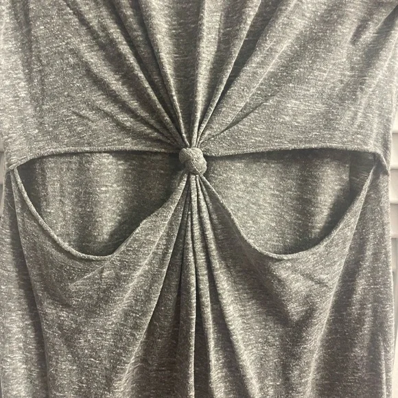 Urban Outfitters Honey Punch Knotted Cut Out T-Shirt Dress Size Small - Picture 5 of 6